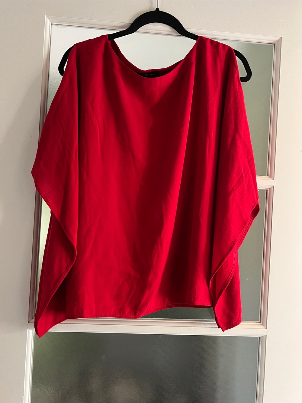 Eileen Fisher Silk boxy flowy top size M
